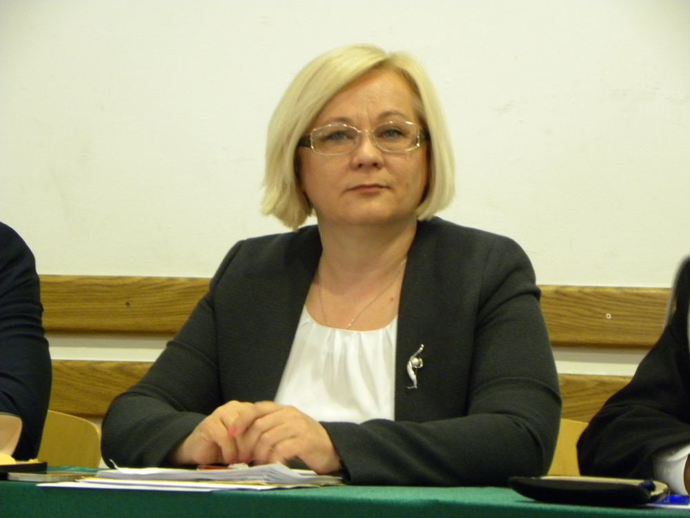 Urszula Kalinowska jest nową przewodniczącą Rady Miejskiej w Łochowie. fot. sej