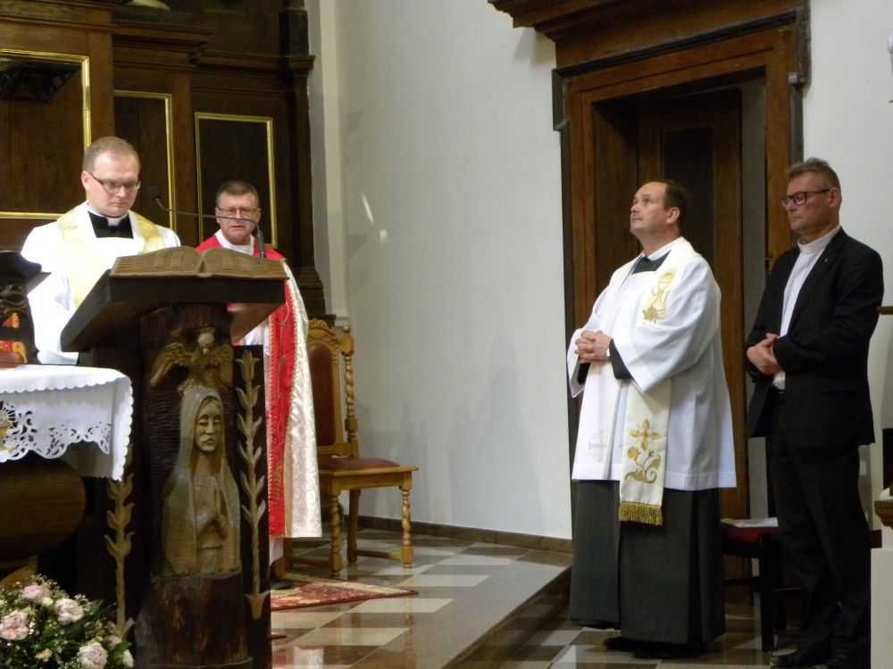 Modlitwa ekumeniczna w kościele klasztornym w Węgrowie. fot. sej