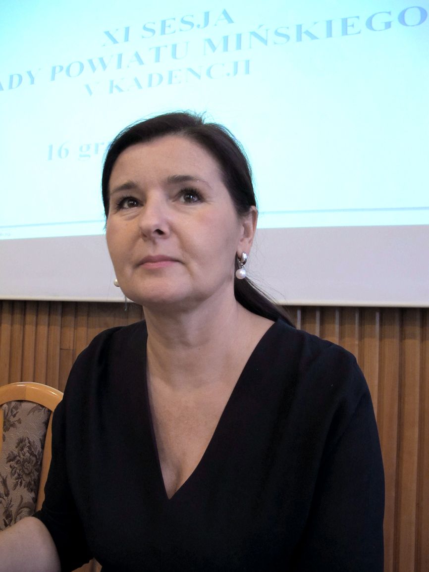 Anna Czyżewska Przewodnicząca Rady Powiatu i jednocześnie szefowa kapituły przyznającej nagrodę Laury. (fot. BoNo)  