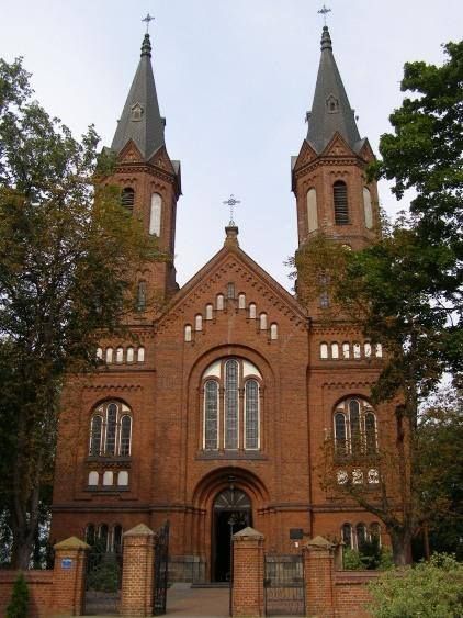 Kościół w Grębkowie.
