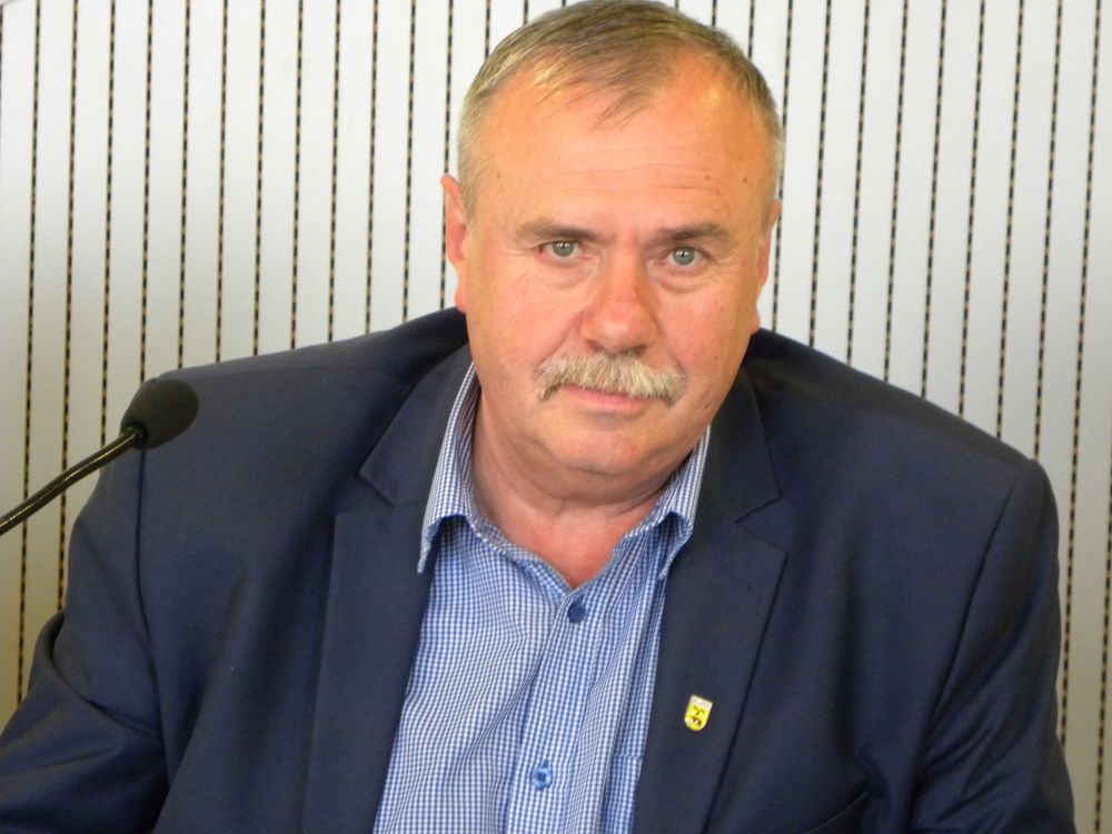 Burmistrz Krzysztof Wyszogrodzki.  fot. sej