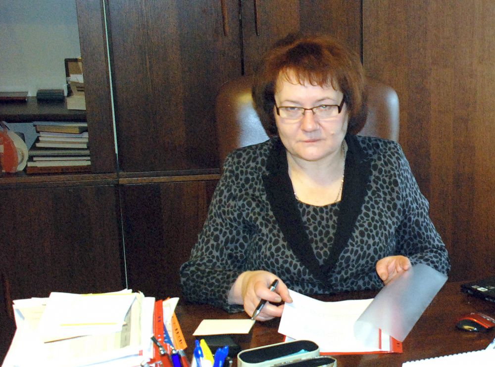 Mirosława Miszkurka, burmistrz Żelechowa.