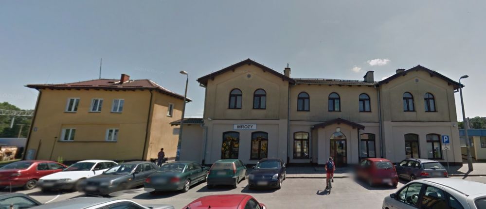 dworzec w Mrozach Google Street View
