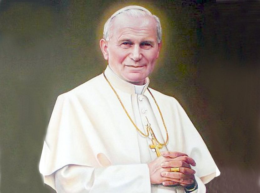 Jan Paweł II (Karol Wojtyła) jest już świętym... Fot. Wikipedia