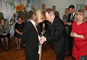 Podczas gali podsumowującej konkurs „Kobieta Roku” w gminie Wiśniew.Fot. Arch. UG w Wiśniewie