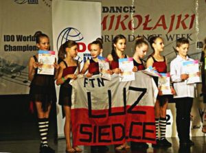 Na mistrzostwach tanecznych w Mikołajkach. Fot. Arch. Luz